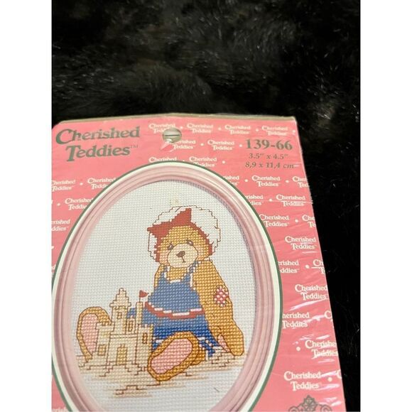 Janlynn Cross Stitch Kit Cherished Teddies Lifeguard Beach #139-68 , 66 - Picture 6 of 6
